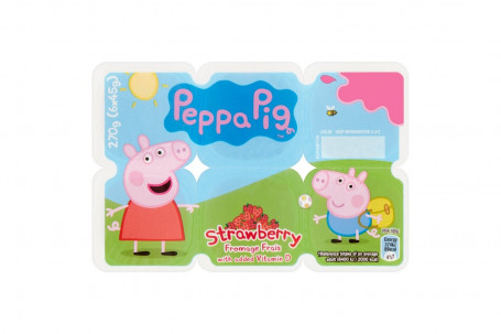 Peppa Pig Fromage Frais Strawberry