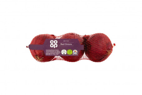 Co Op Red In Line Onions S