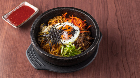 Tigela De Pedra Quente Bibimbap