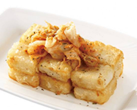 Bolo De Nabo Com Kimchi Dourado