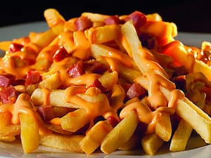 Porção Batata Frita Cheddar Bacon G