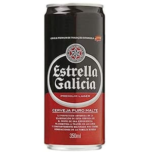 Cerveja Estrella Galicia Lata 350Ml