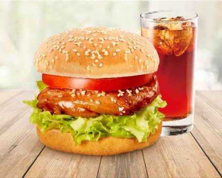 Mì Zhī Nèn Jī Tuer Bǎo Honey Tender Chicken Drumstick Burger