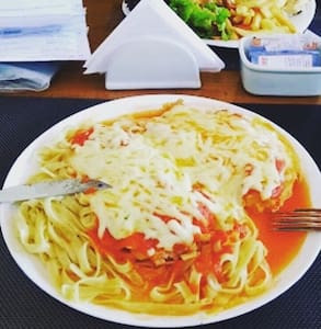 Fettuccine à Parmegiana