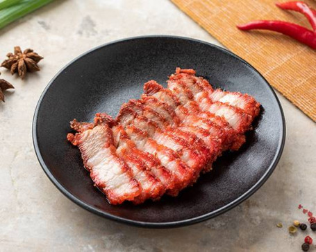 Zhà Hóng Zāo Ròu Carne De Porco Frita Com Fermento