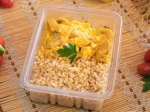 Strogonoff De Frango Com Arroz Branco