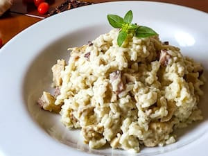 Risoto De Frango Com Bacon