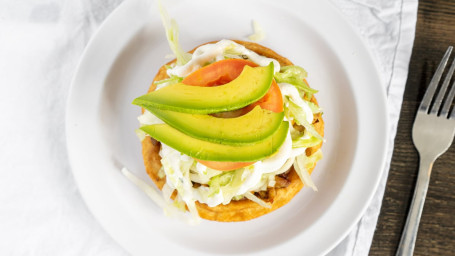 Sope O Tostada De Asada (Steak)