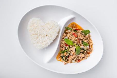Minced Chicken With Thai Basil