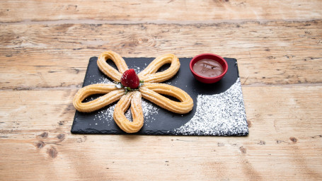 Churros Loops With Nutella