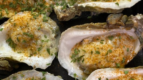 6 Steamed Oysters