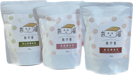 Gāo Shān Chá Bào Mǐ Huā Oolong Tea Pop Corn