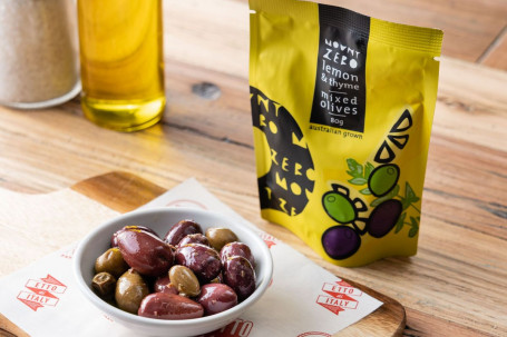 Lemon Thyme Marinated Mixed Olives