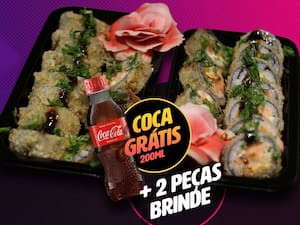 Pop Hot Duo 20 Peças 2 Peças Brinde 1 Coca 200Ml