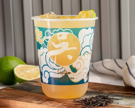 Níng Méng Lǜ Chá Chá Verde Com Limão