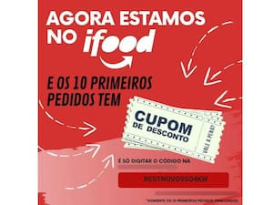 Use O Código Restnovo9So4Kw No Final Da Compra Na Aba Cupons Para Ativar