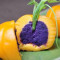 Jīn Guā Měi Rén Guǒ Pumpkin And Purple Sweet Potato Bun