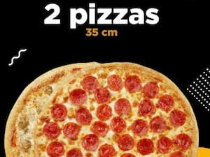 2 Pizzas 35Cm