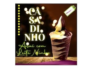 Casadinho De Açaí Com Leite Ninho