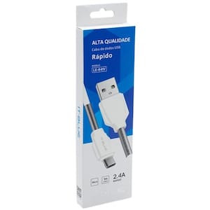 Cabo De Dados Usb 2.4A 1M It-Blue Un