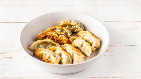 Handmade Pan Fried Cabbage And Pork Dumplings (Dumplings)