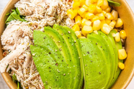 Large Chicken Avocado Corn Salad