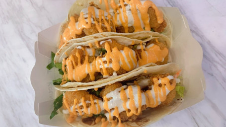 Korean Tacos-Fried Shrimp (3)