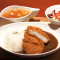 Zhà Zhū Pái Kā Lī Fàn Tào Cān Tonkatsu (Pork Cutlet) Curry With Rice And Salad (Set)