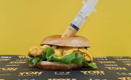 Dr Cheese Chicken Burger