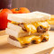 Shāo Ròu Qǐ Sī Dàn Tǔ Sī Egg Toast With Grilled Pork And Cheese