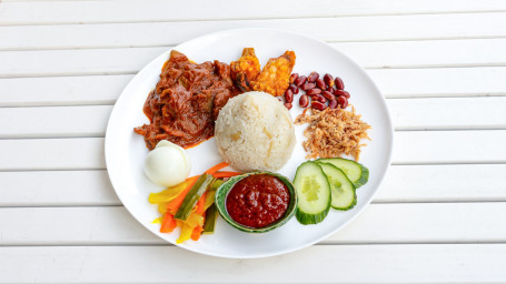 Nasi Lemak (Very Spicy)(Gf)