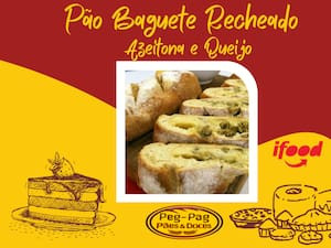 Pão Baguete Recheado