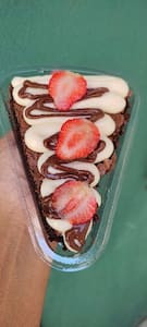 Brownie Morango