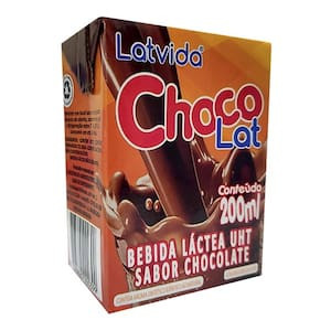 Bebida Láctea Chocolat Sabor Chocolate Latvida 200ml