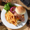 Bō Dé Qǐ Sī Niú Ròu Bǎo Mashed Potato And Beef Burger With Cheese