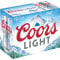 Coors Light Can 12Ct 12Oz
