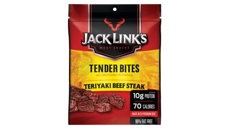 Picadas De Bife Teriyaki De Jack Link 3,25 Onças