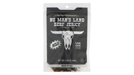 No Man's Land Mild Beef Jerky 3.5Oz