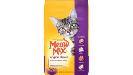 Ração Seca Para Gatos Meow Mix Original Choice 3,15 Libras