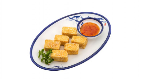 Fried Tofu With Sweet Chilli Sauce