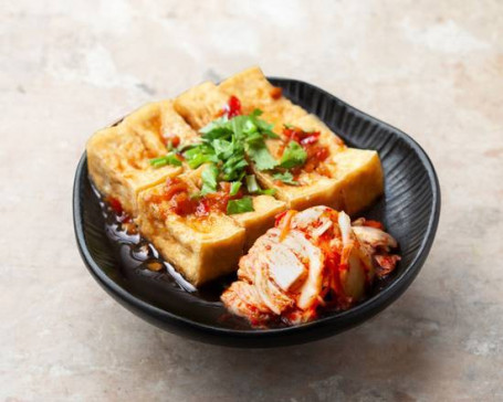 Jiāo Má Zhà Dòu Fǔ Tofu Frito Picante