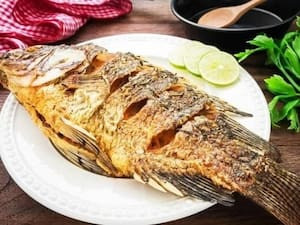 Peixe Tilapia Frito (Medio