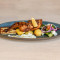 Greek Chicken, Lemon Potato, Greek Salad, Tzatziki, Haloumi