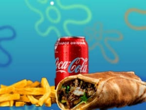 Monte Seu Combo 1Shawarma Grande Refrigerante Batata Frita 200Gr