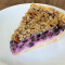 Blueberry Custard Pie Slice