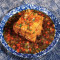 jiǔ xiāng fú róng tǎ Fried Tofu and Leeks with Black Bean Sauce