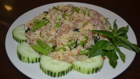 P1. Spicy Basil Fried Rice