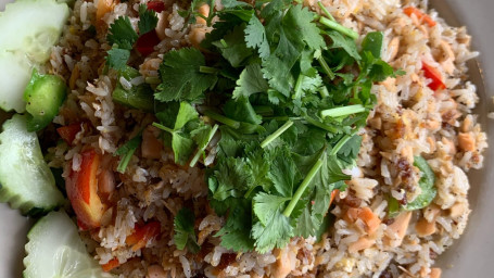 P64. Salmon Fried Rice