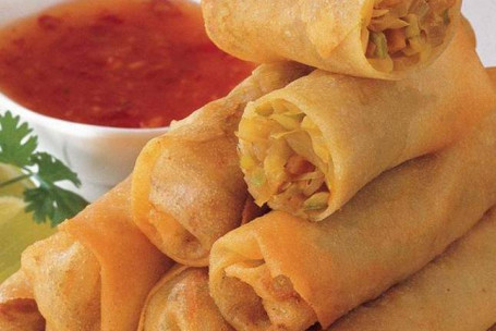 Vegetable Spring Rolls (No Milk)