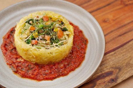 Spaghetti Squash Primavera Gf Ve Vg